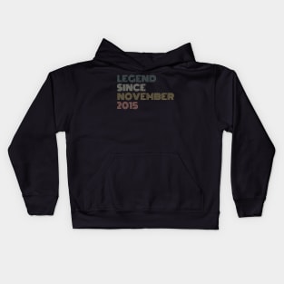 Legend Since November 2015 Kids Hoodie